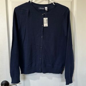 The children’s place girls sweater size 16 blue